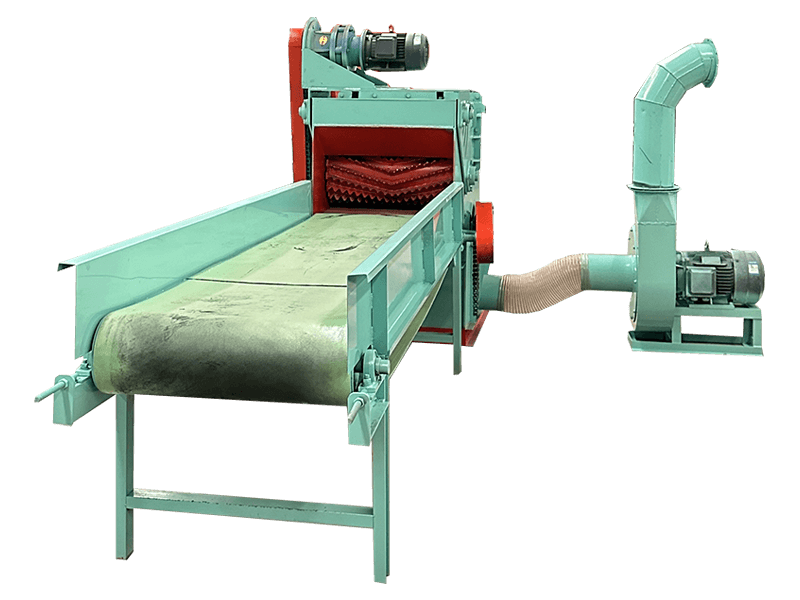 Forced feed wood pulverizer